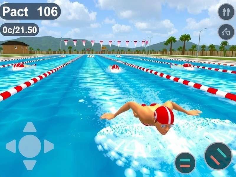 Velachery Swimming Champions Game Screenshot Velachery Swimming Champions Game Screenshot